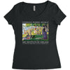 Georges Pierre Seurat A Sunday Afternoon On The island Of La Grande Ja Women's Triblend Scoop T-shirt