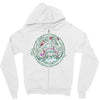 angry bulldog Zipper Hoodie