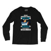 Never Underestimate A Man Who Watches Lost in Space And Was Born in De Long Sleeve Shirts