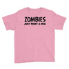 zombies just want a hug Youth Tee