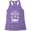 I Am One Blessed Gigi Racerback Tank