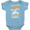 Motorcycles Papa Baby Onesie
