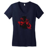 Wolwerine Women's V-Neck T-Shirt