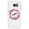 Floral Baby Name Samsung Galaxy S7 Edge
