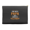 The Best Papa Was Born In September Accessory Pouches