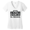 no sleep till preschool Women's V-Neck T-Shirt