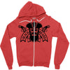 black beard Zipper Hoodie