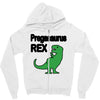 pregasaurus rex Zipper Hoodie