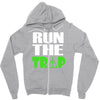 run the trap Zipper Hoodie