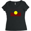 australian aboriginal Women's Triblend Scoop T-shirt
