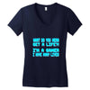 many lives Women's V-Neck T-Shirt