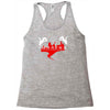 parkour jump freestyle Racerback Tank