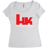hk heckler and koch Women's Triblend Scoop T-shirt