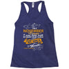I'm a november woman I was born with my heart Racerback Tank