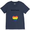 Worth The Wait Rainbow V-Neck Tee