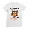 My Favorite People Call Me Papa Ladies Fitted T-Shirt