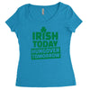 hungover tomorrow best trending Women's Triblend Scoop T-shirt