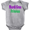 mardi gras princess Baby Onesie