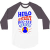 grover hello 3/4 Sleeve Shirt