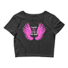 i wear pink for my mom Crop Top