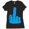 fuck size Ladies Fitted T-Shirt
