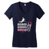 Bidbidi Bobbidi Brew Women's V-Neck T-Shirt