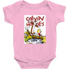 calvin hobbes Baby Onesie