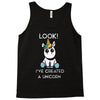 look i've created a unicorn Tank Top