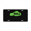 hill License Plate