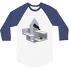 portal bird 3/4 Sleeve Shirt