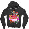 paw patrol birthday girl sister Zipper Hoodie
