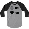 How To Live A Happy Life 3/4 Sleeve Shirt