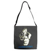 partner's in crime black funny Adjustable Strap Totes