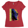mcgregor face Women's Triblend Scoop T-shirt