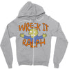 ralph wrecking it Zipper Hoodie