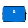 sql query funny Laptop sleeve
