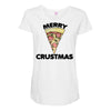 merry crustmas Maternity Scoop Neck T-shirt
