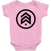 analog black new logo Baby Bodysuit