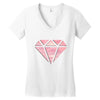 daimond Women's V-Neck T-Shirt