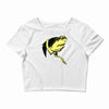 business shark Crop Top