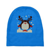 christmas t shirt santa reindeer penguin novelty xmas Baby Beanies