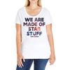 We Are Made Of Star Stuff Ladies Curvy T-Shirt