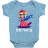 nerd princess Baby Bodysuit