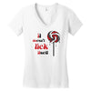 lick it Women's V-Neck T-Shirt