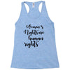 women's rights are human rights Racerback Tank
