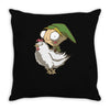 invader link Throw Pillow