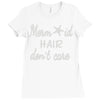 mermaid hair Ladies Fitted T-Shirt