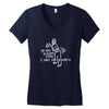 im not getting jiggy i have parkinsons Women's V-Neck T-Shirt