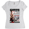 funny star wars empire magazine cover ideal birthday present Women's Triblend Scoop T-shirt