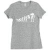 evolution to termination Ladies Fitted T-Shirt